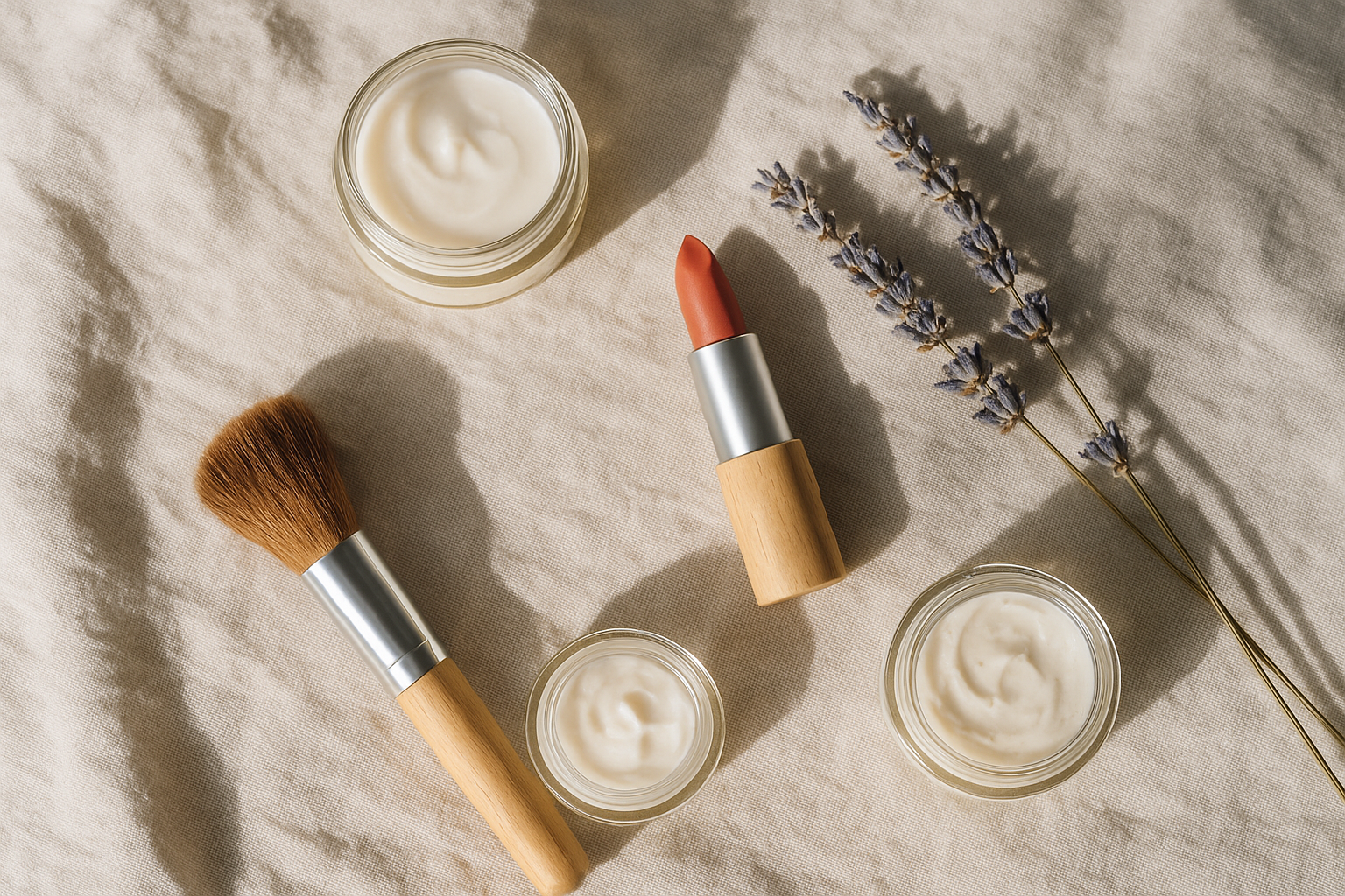 Sommer-Beauty 2026: 4 Naturkosmetik-Looks fuer warme Tage